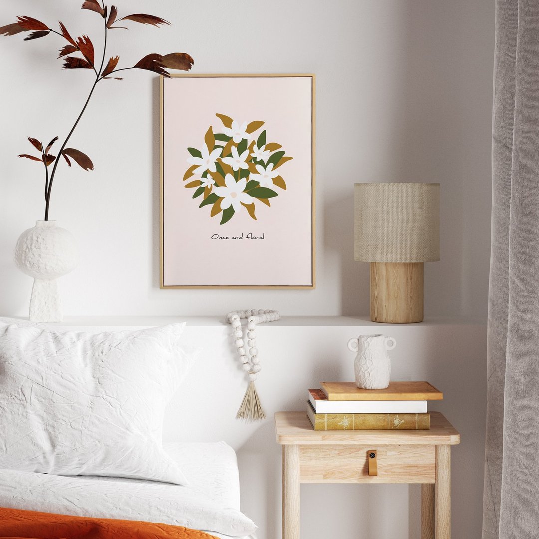 Once and Floral-简约清新植物挂画/办公室植物/插画/春天画作 - 海报/装饰画/版画 - 其他材质 多色