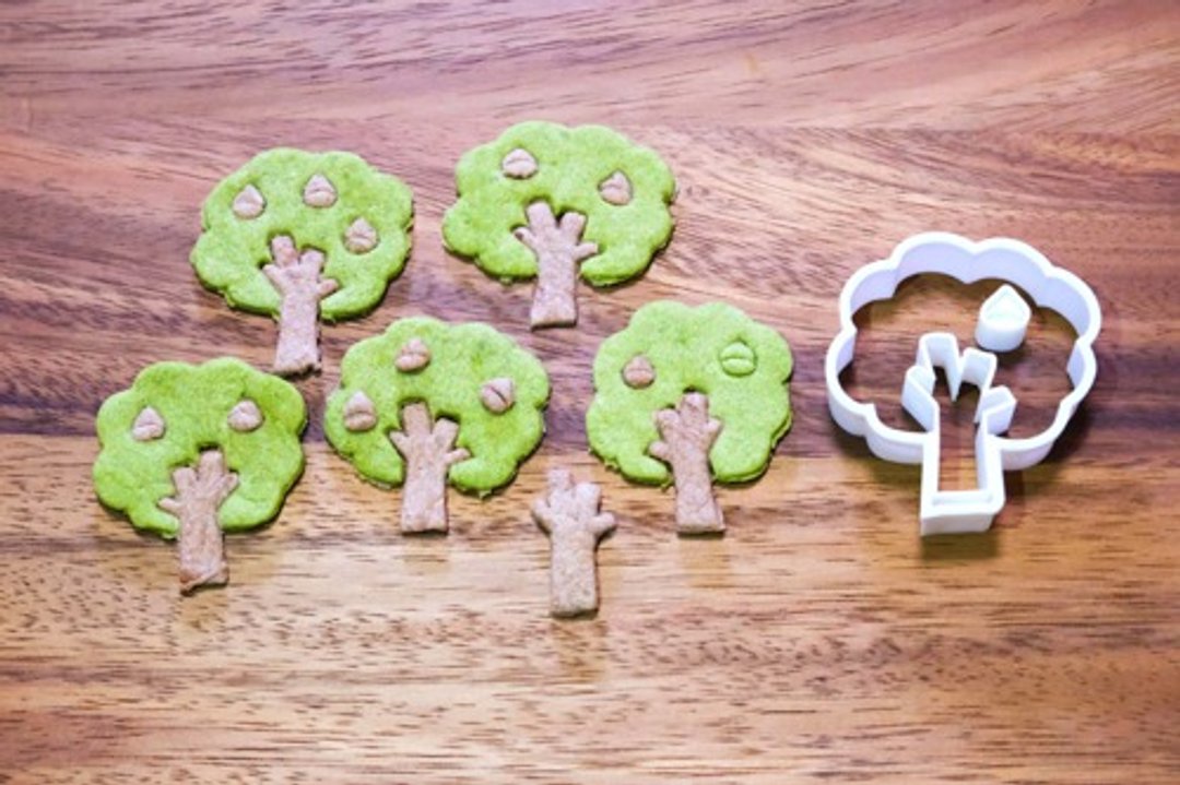 Chestnut tree set (cookie cutter / cookie type) - 厨房用具 - 木头 