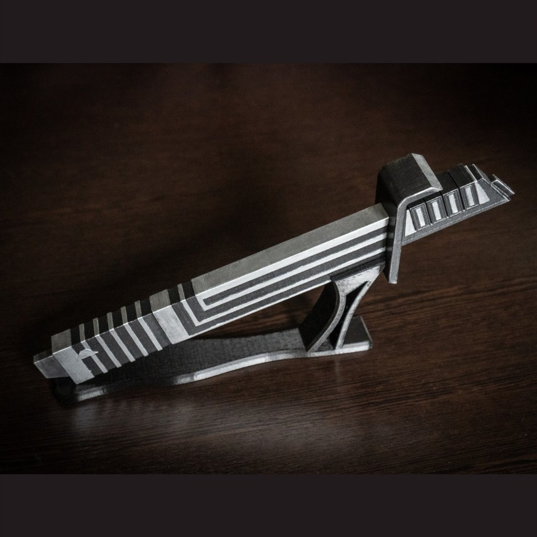 Darksaber Star Wars Props | star wars cosplay | Star Wars Replica - 摆饰 - 塑料 银色
