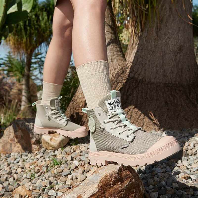 【周年庆】PALLADIUM RETRO HIKER日本限定配色防水靴77320 - 女款休闲鞋 - 其他材质 多色