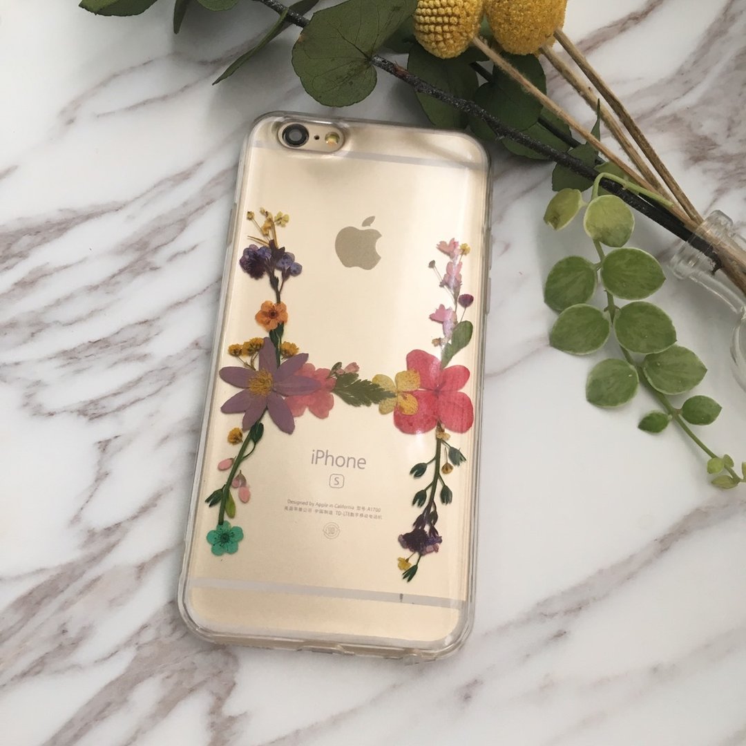 H for Heba 专属英文手机壳押花手机壳 iPhone /  / OPPO - 手机壳/手机套 - 硅胶 多色
