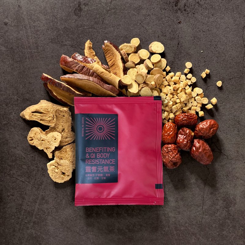 【补气 精神】灵耆元气茶 | 灵芝 黄耆 | 10入  送礼 汉方 养生 - 健康/养生 - 新鲜食材 