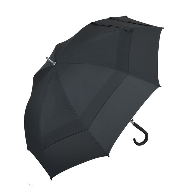 嘉云制伞JIAYUN - 27寸抗风直骨伞 - 雨伞/雨衣 - 其他材质 黑色