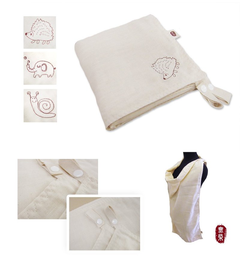 四层纱布宝贝巾 - 哺乳巾 - 棉．麻 