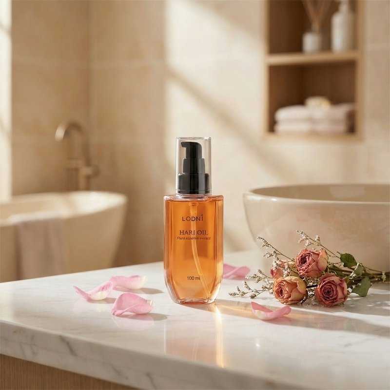 大马士革玫瑰护发油100ml(特别推荐染烫受损毛发使用) - 润发用品 - 植物．花 粉红色