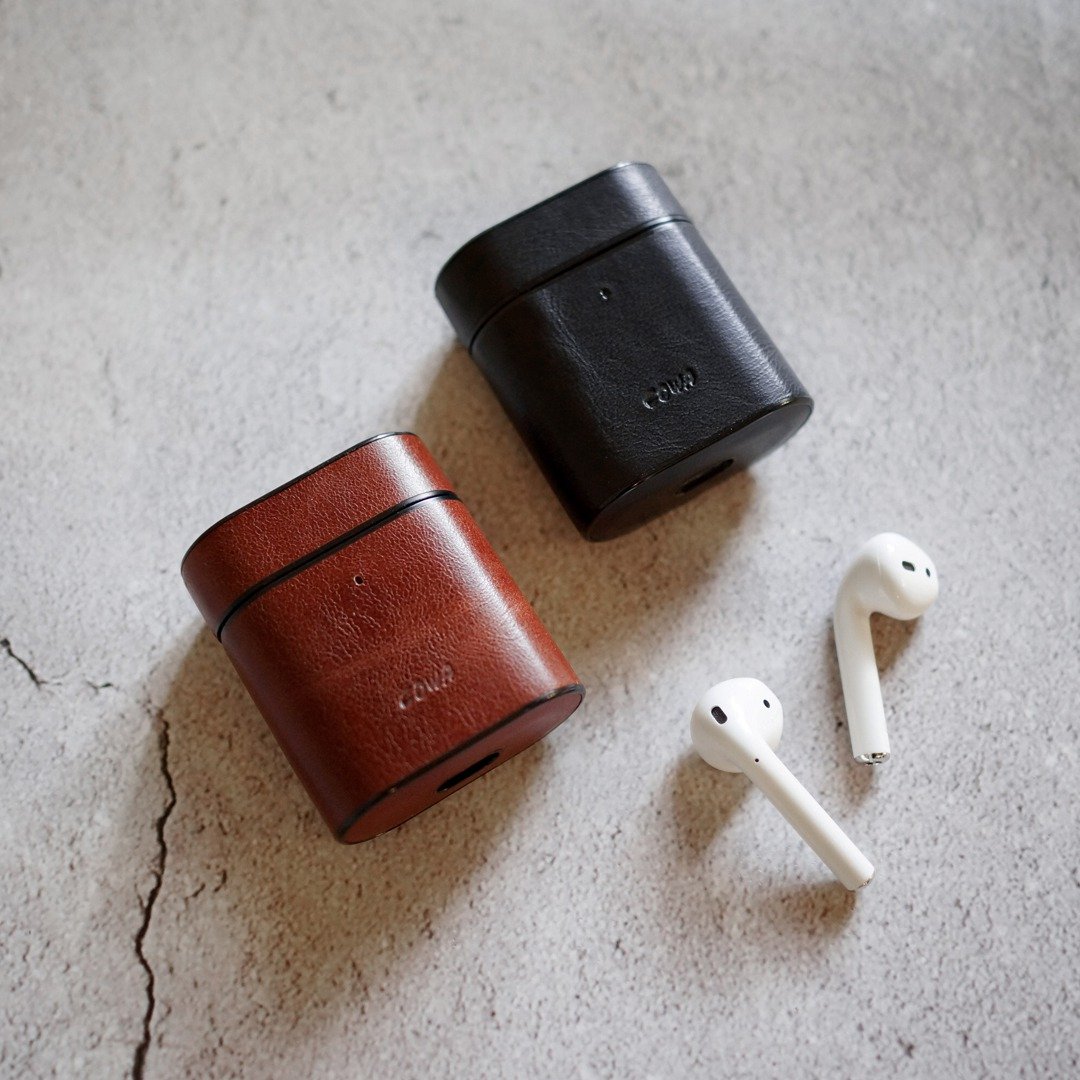 Airpods 皮革保护壳 - 手机配件 - 真皮 多色