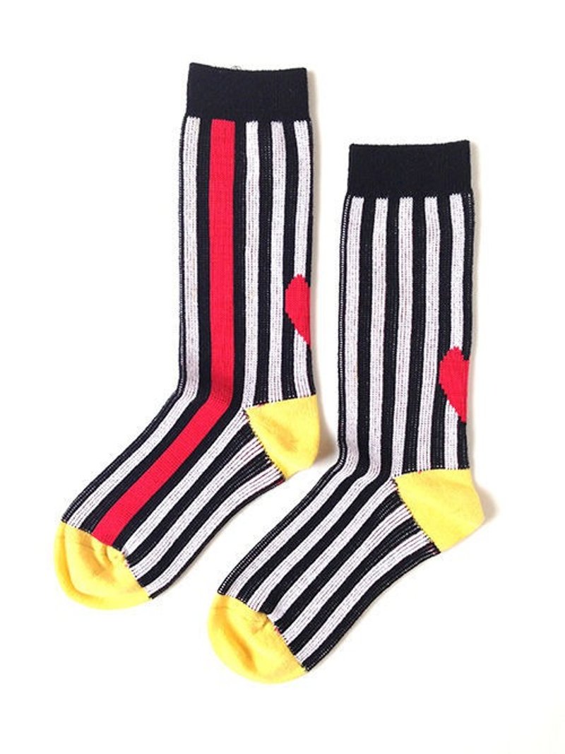 GillianSun Socks Collection 【HOT 热销款】D03BK - 袜子 - 棉．麻 黑色