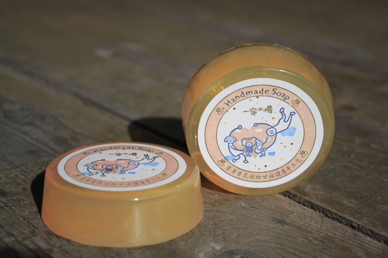 ●○心路一家○●圆形水晶皂-桂花 - 肥皂/手工皂 - 棉．麻 