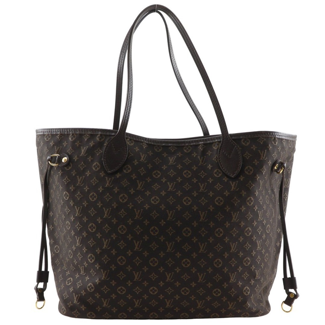 【日本直送】LOUIS VUITTON Neverfull MM 托特包 Monogram Idylle 棉×尼龙 褐茶色 SA4183【二手】 - 手提包/手提袋 - 棉 咖啡色
