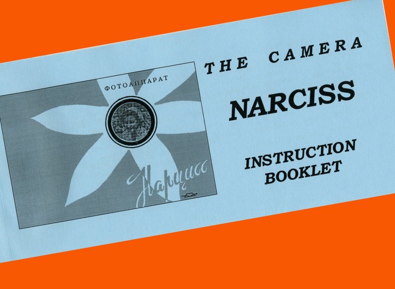 NARCISS 16 毫米胶卷微型俄罗斯单眼相机英文手册手册指南 - 相机 - 纸 