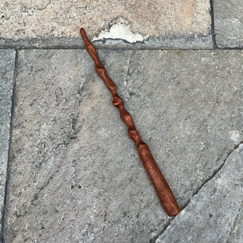 我制杖　魔杖　讋觋　手工魔杖　法杖 - 摆饰 - 木头 咖啡色