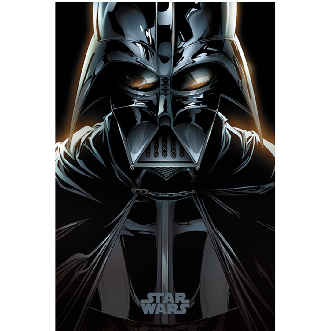 【星际大战】Star Wars / Darth Vader 日漫风黑武士海报 - 海报/装饰画/版画 - 其他材质 黑色