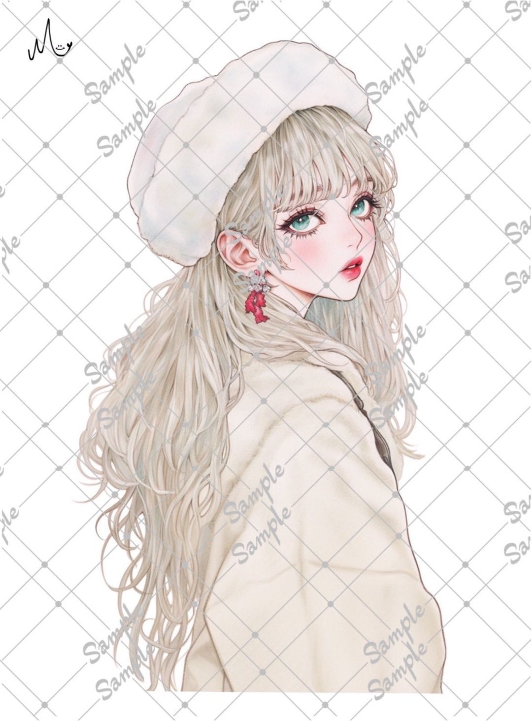 原创人物贴纸 11月新品 - 贴纸 - 纸 