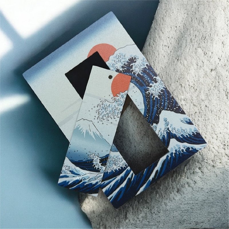 Memory Tag NFC – 书签明信片 - 摆饰 - 木头 多色