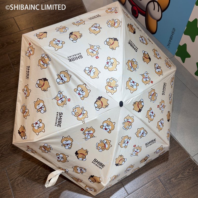SHIBAINC 柴犬工房 Shibe 雪比 雨天 伞 - 雨伞/雨衣 - 防水材质 蓝色
