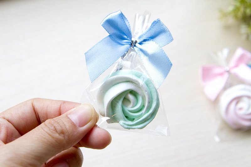 婚礼小物 唯一迷你玫瑰马林糖 | 喜糖 生日分享 情人节礼物 赠品 - 蛋糕/甜点 - 新鲜食材 多色