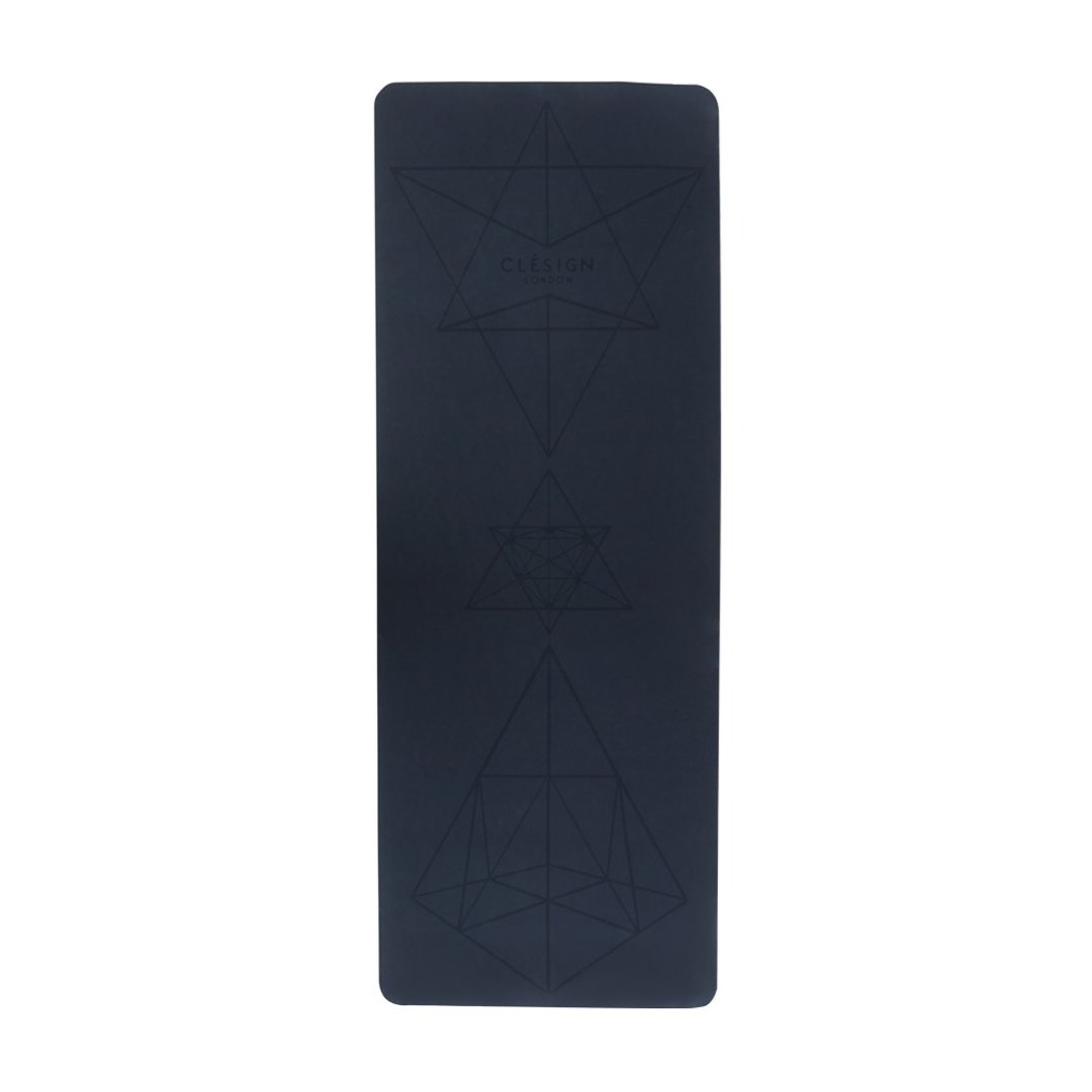 【Clesign】COCO Aurora Yoga Mat 瑜珈垫 4.5mm - Noble Sapphir - 瑜珈垫 - 其他材质 蓝色