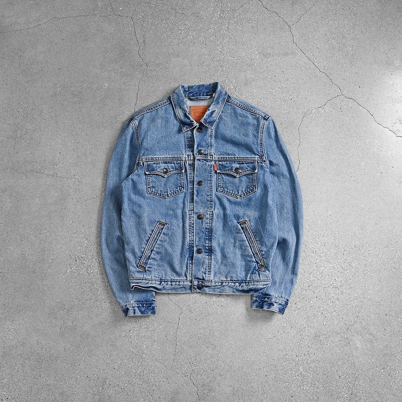 Levi's 美式牛仔外套 / 美式工装、古着丹宁外套、工装外套女男 - 男装外套 - 其他材质 蓝色