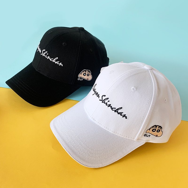 蜡笔小新 - 质感 帆布 棒球帽 帽子 鸭舌帽 男帽 女帽・正版授权 - 帽子 - 其他材质 