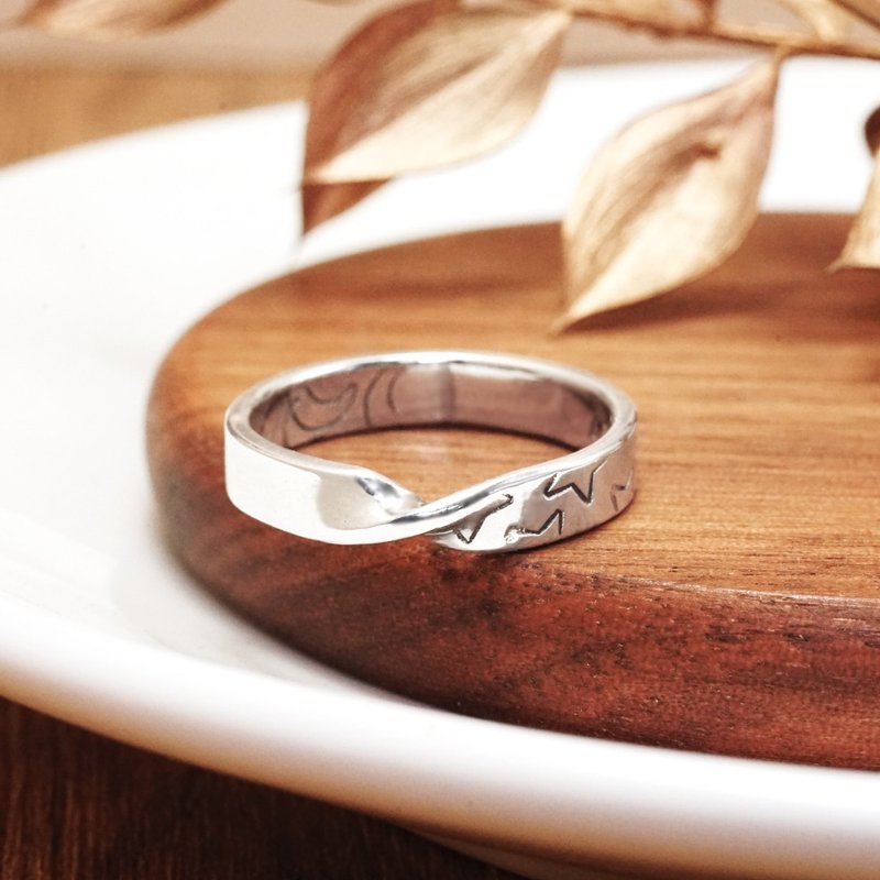 莫比乌斯戒指 银戒体验课 ART64台中大鲁阁 银饰手作 文化币 - 金工/饰品 - 纯银 