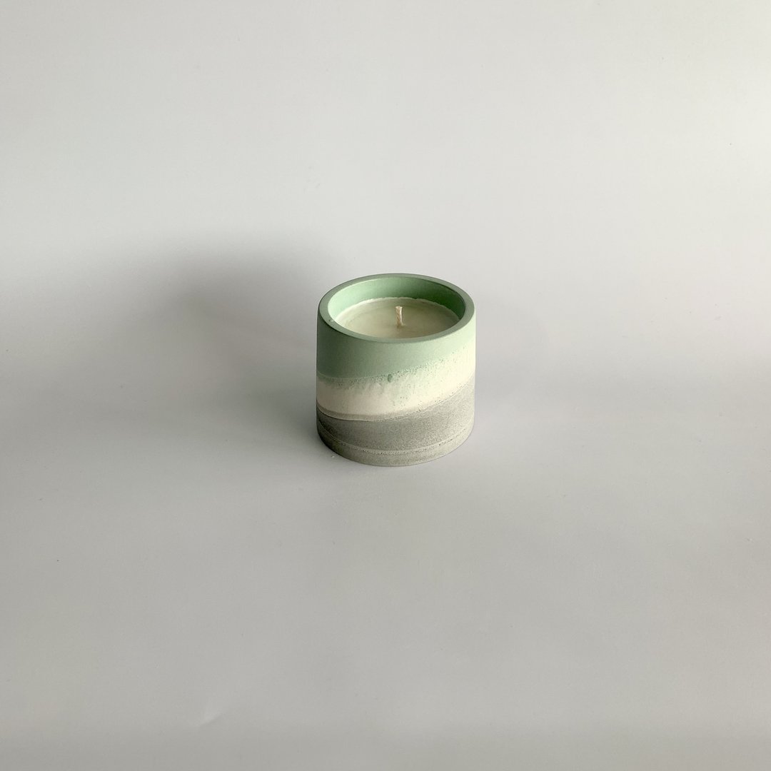 C.006 水泥风景香氛蜡烛 - 香薰/精油/线香 - 水泥 多色