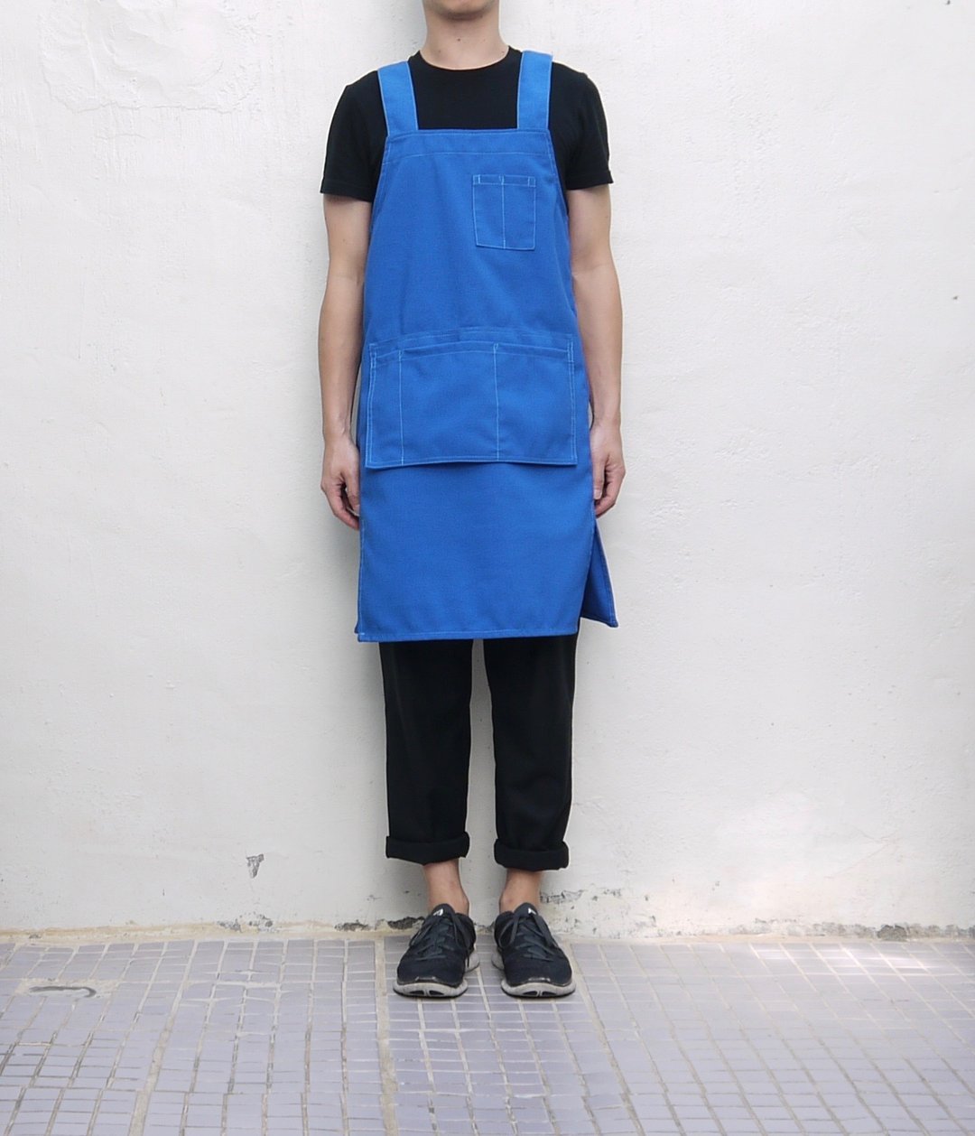 Midas fly pocket apron 飞行口袋开衩围裙 - 围裙 - 棉 