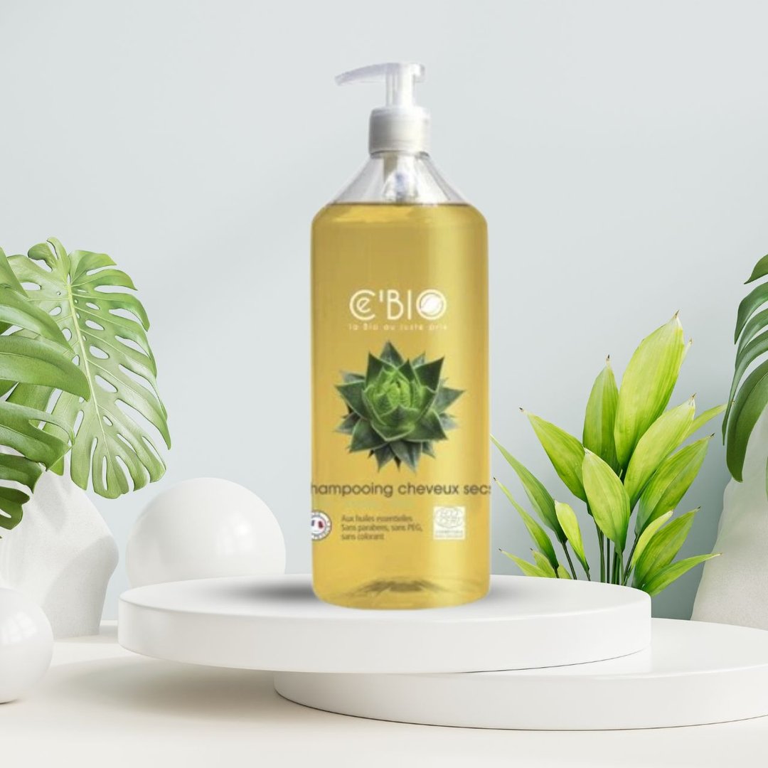 CEBIO 有机乳木果荷荷芭芦荟洗发露 (干性发质) 500ml - 洗发用品 - 浓缩/萃取物 卡其色