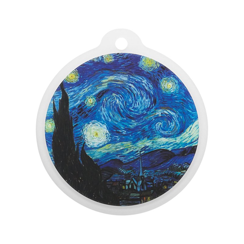 硅胶杯垫-梵谷 星夜 - 杯垫 - 硅胶 