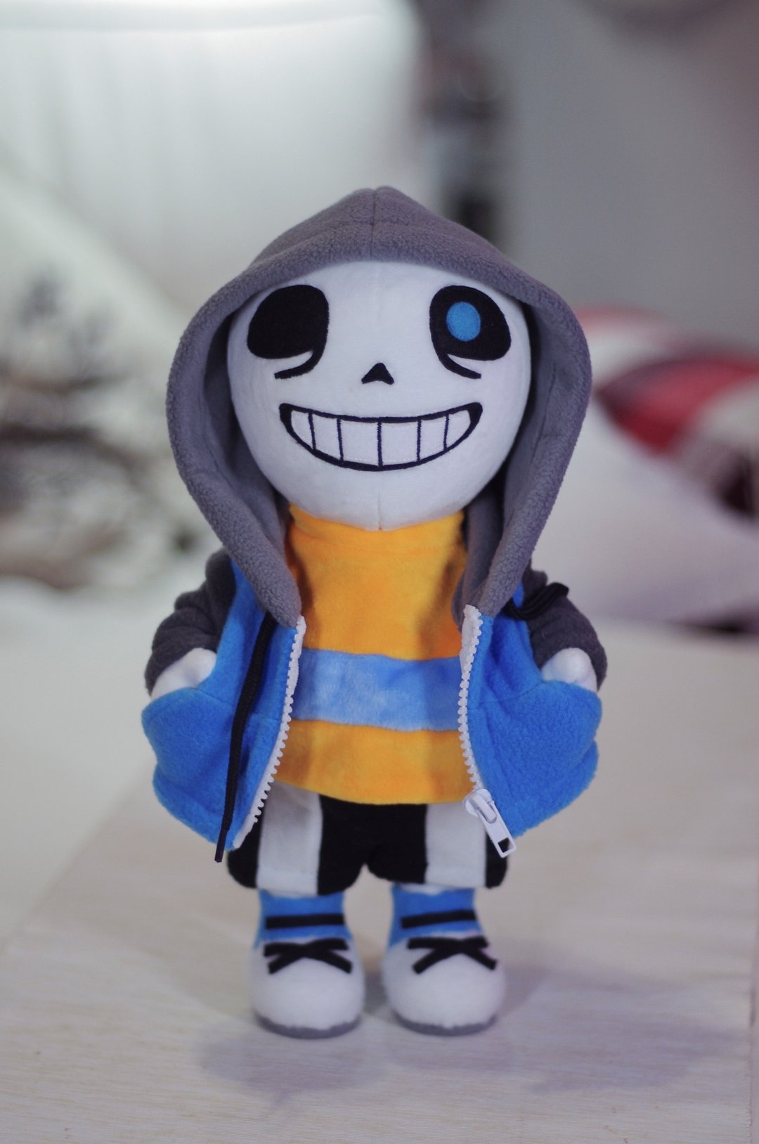 Storyspin Sans Undertale AU Collectible Doll | Made to Order l - 玩偶/公仔 - 聚酯纤维 蓝色