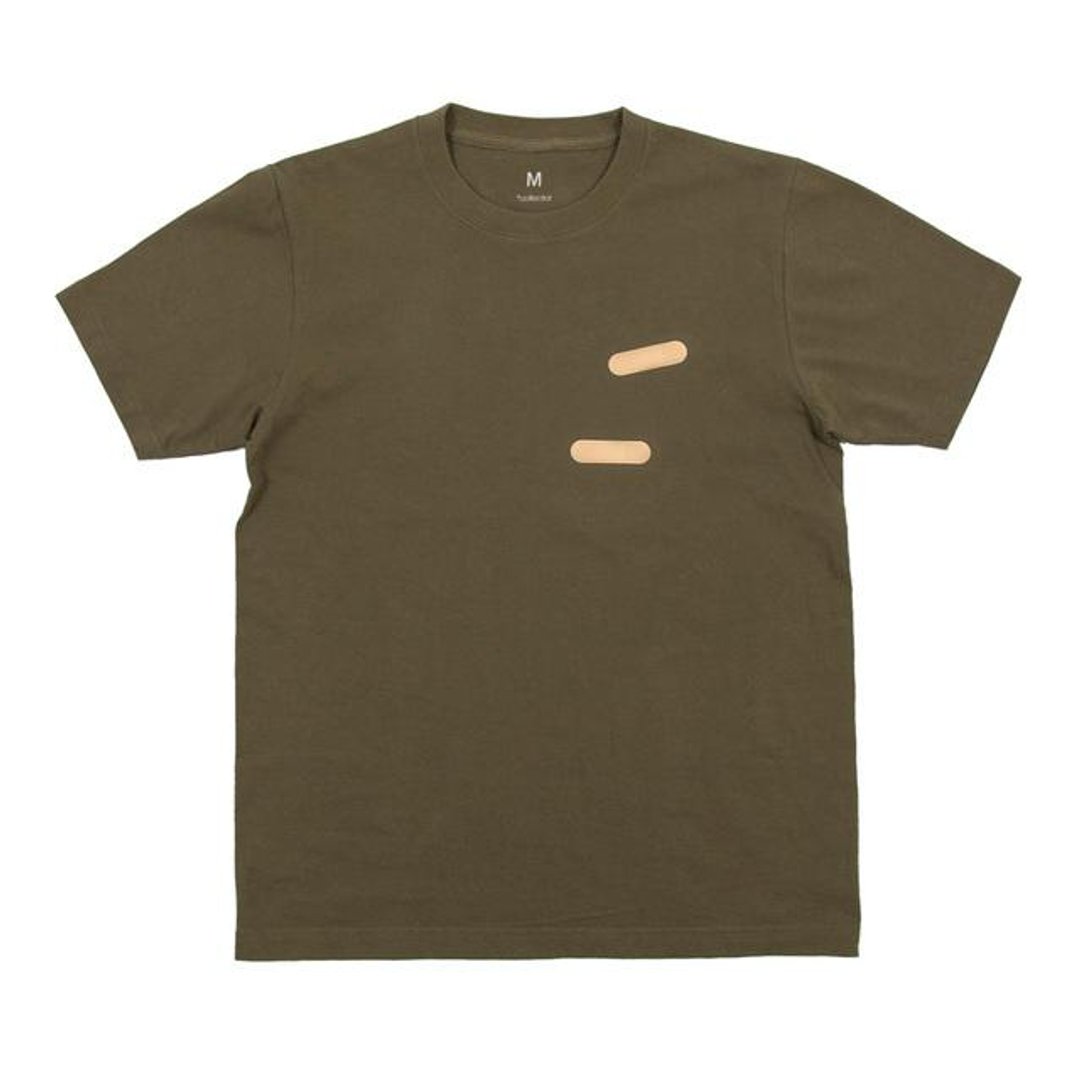 For trauma. Adhesive plaster T-shirt Unisex S ~ XXXL, Ladies S ~ L size Tcollector - 中性连帽卫衣/T 恤 - 棉 绿色