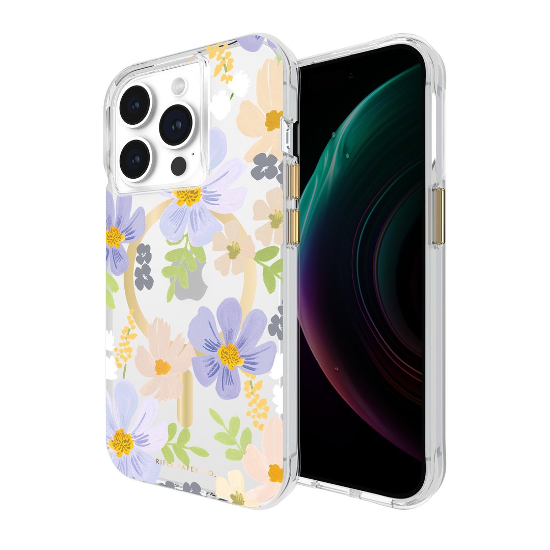Rifle Paper - iphone 15 pro Pastel Marguerite Magsafe版 - 手机壳/手机套 - 其他材质 