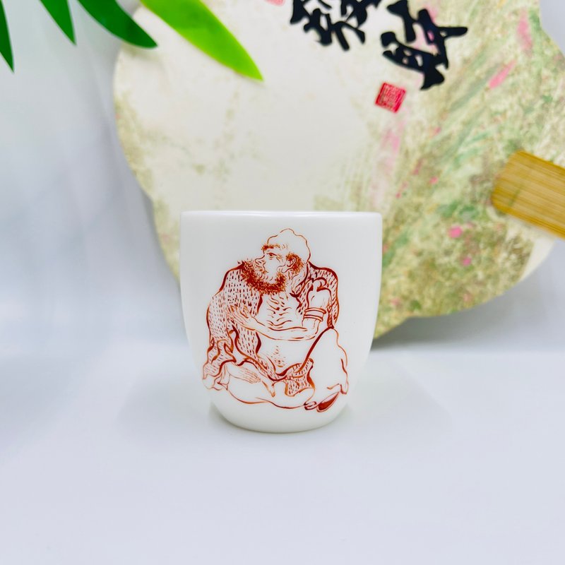 罗汉主人杯 - 茶具/茶杯 - 瓷 白色