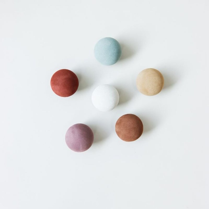 【PLAYZU】精美无毒泡棉球 ∣ 亲子瑜珈球无毒 六入组 - 玩具/玩偶 - 其他材质 多色