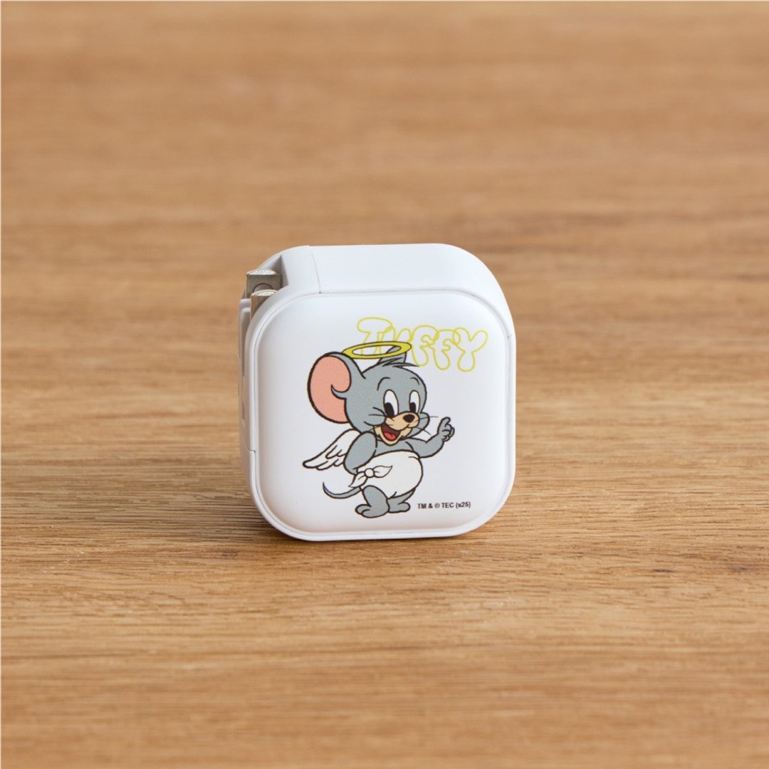 汤姆猫与杰利鼠 Tuffy 天使与恶魔 GaN 45W Type-C 双孔充电头 - 数码小物 - 塑料 多色