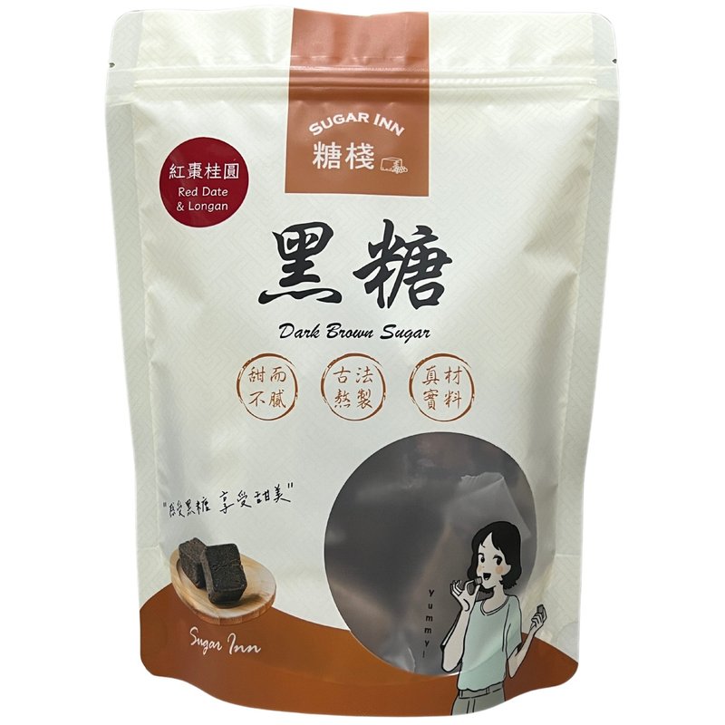 【糖栈】 黑糖红枣桂圆 - 蜂蜜/黑糖 - 新鲜食材 红色