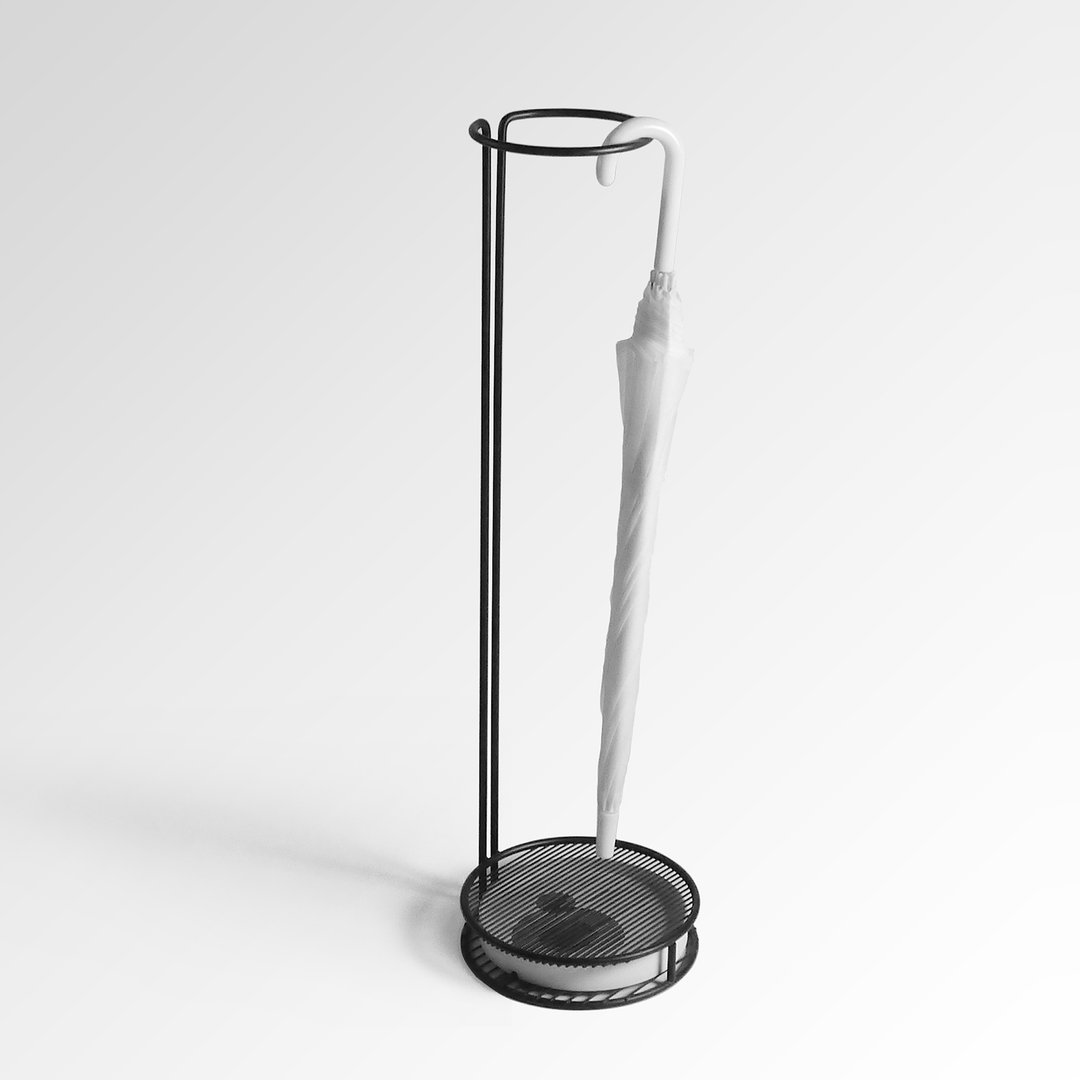 涟漪伞架 Raindrop umbrella stand - 收纳用品 - 其他金属 黑色