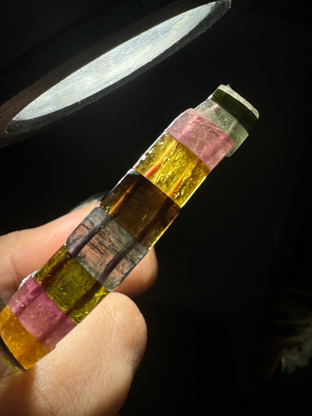 女巫彩宝 碧玺 手排 碧玺 toumaline 手串 手链 手珠 - 手链/手环 - 半宝石 