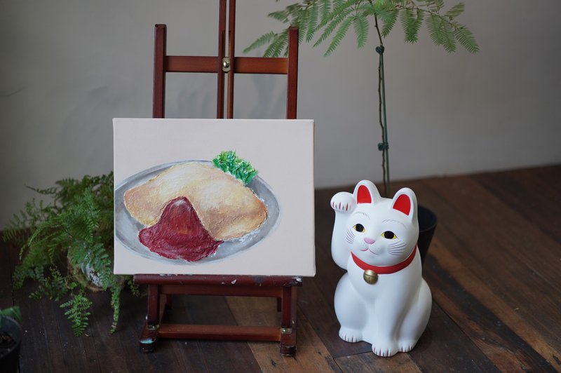 订制 现货美食肌理无框画 可定制 手绘 - 海报/装饰画/版画 - 棉．麻 