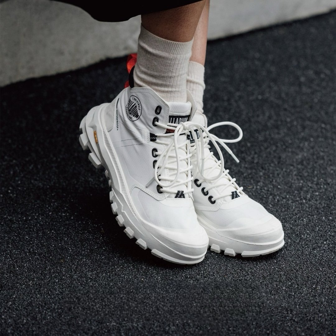 PALLADIUM 黄金大底Vibram联名防水中筒靴79108 - 女款休闲鞋 - 其他材质 多色