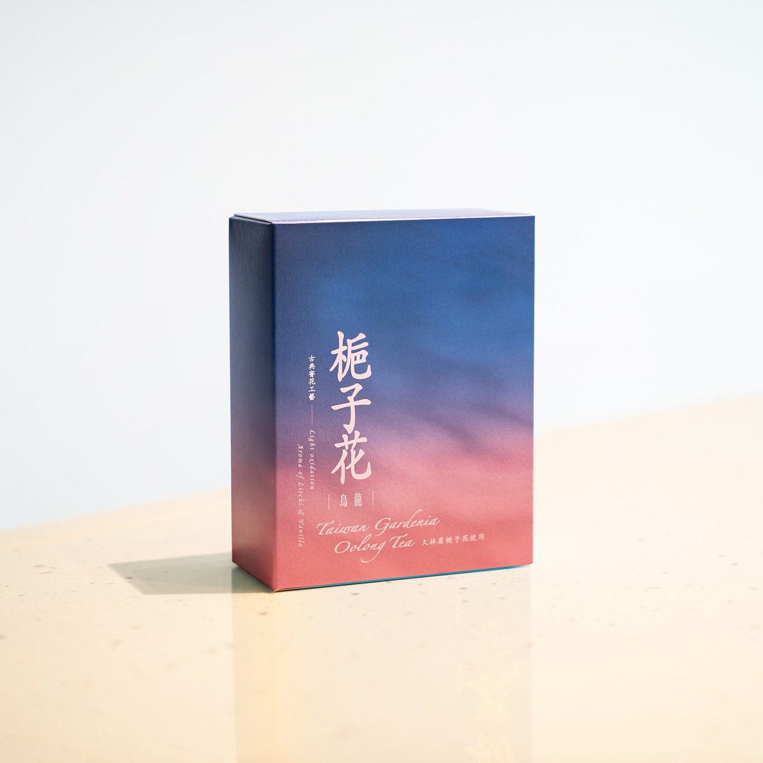 【栀子花 乌龙】古典薰花工艺 台湾原叶立体袋茶 30 入 - 茶 - 新鲜食材 蓝色