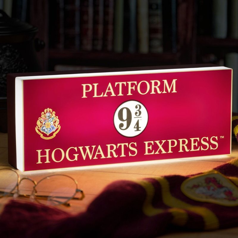 【圣诞礼物】哈利波特Harry Potter 霍格华兹特快车气氛灯12x30cm - 灯具/灯饰 - 塑料 多色