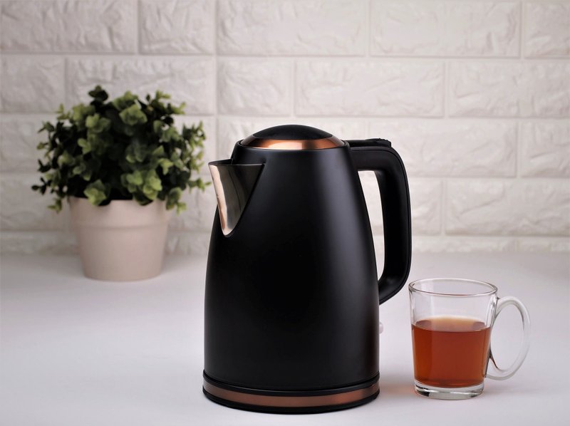 不锈钢无线1.7公升快煮壶 - 复古哑黑色 KE906H-MBK-BS - 厨房家电 - 其他金属 黑色