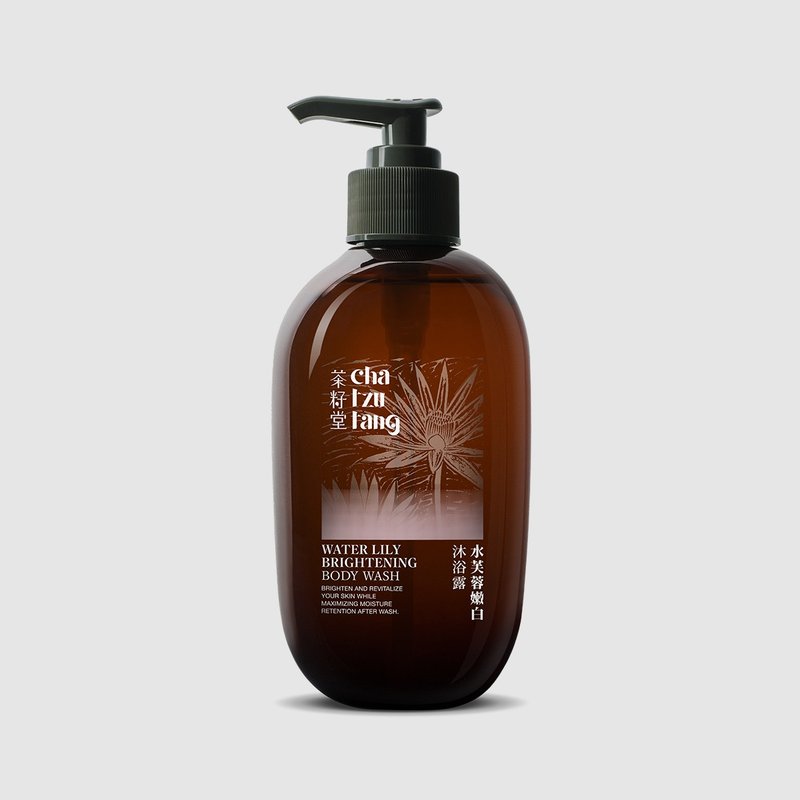 茶籽堂 水芙蓉嫩白沐浴露330mL【暗沈、粗糙性肌肤适用】香气升级 - 沐浴用品 - 植物．花 