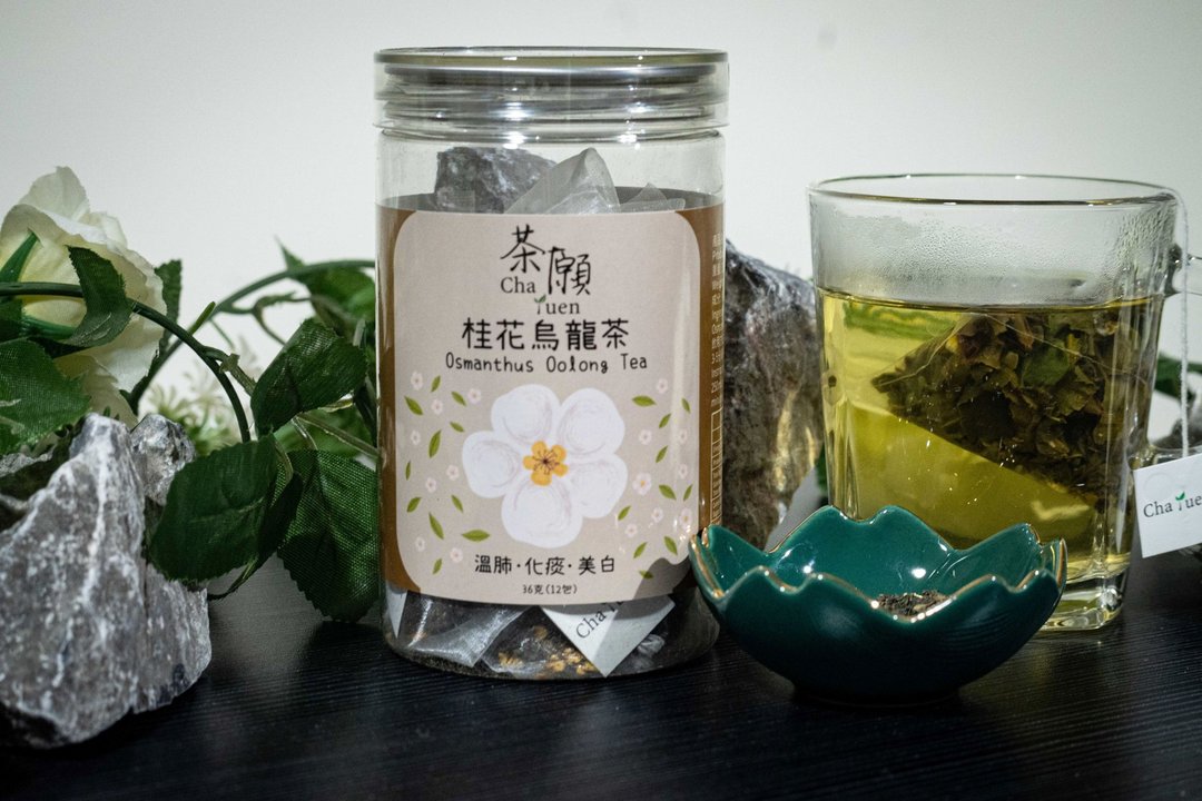 茶愿 - 桂花乌龙茶 (12包装) 温肺 化痰 美白 - 茶 - 其他材质 