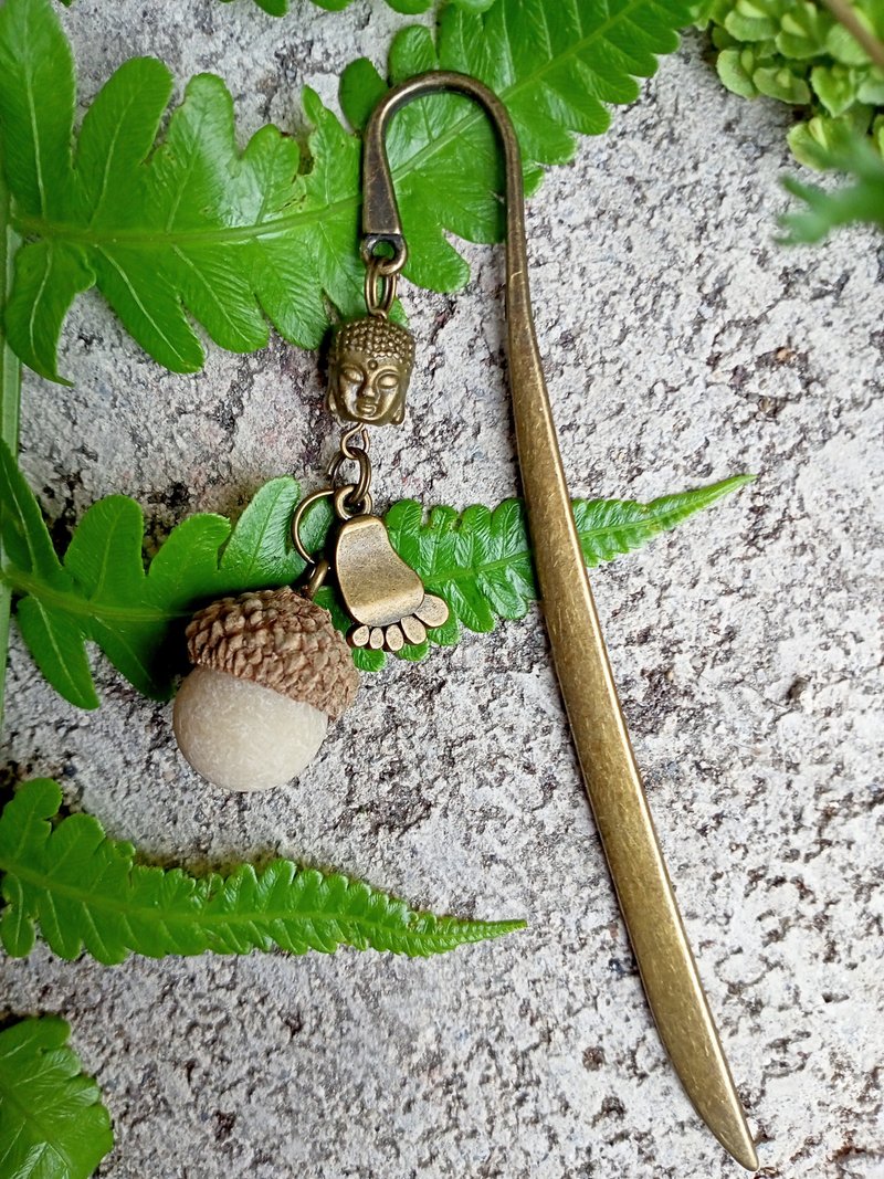 临时抱佛脚之我佛保佑--种子书签 - 书签 - 植物．花 咖啡色