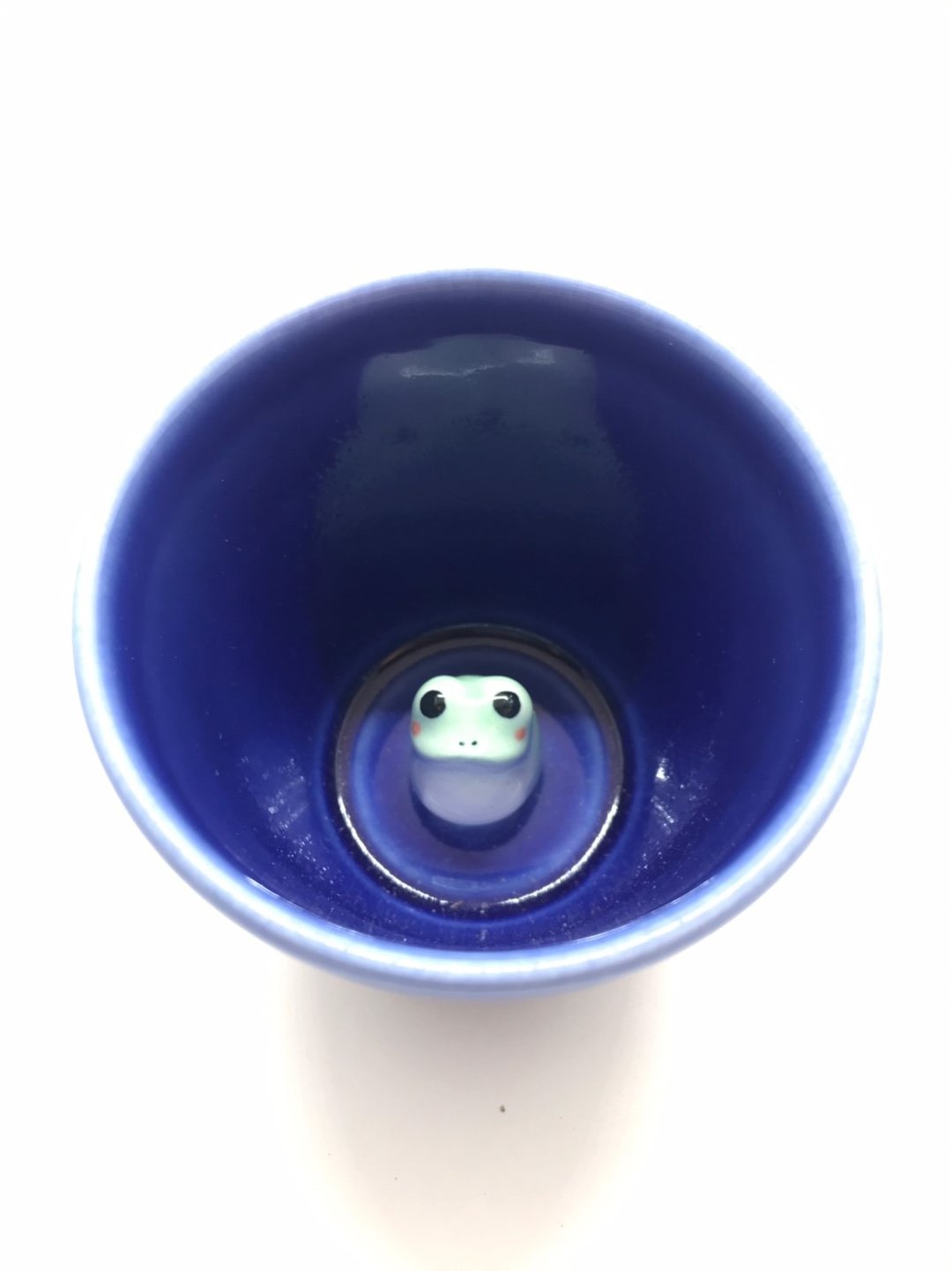 动物澡堂杯-青蛙 - 其他杯子 - 陶 多色