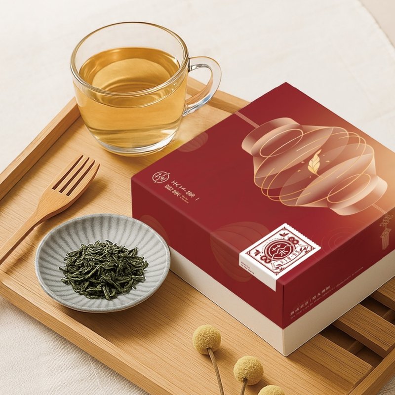 【天下第一好茶】朝霞映春礼盒 罐装×1+盒装×1 寄情祝福 - 茶 - 纸 