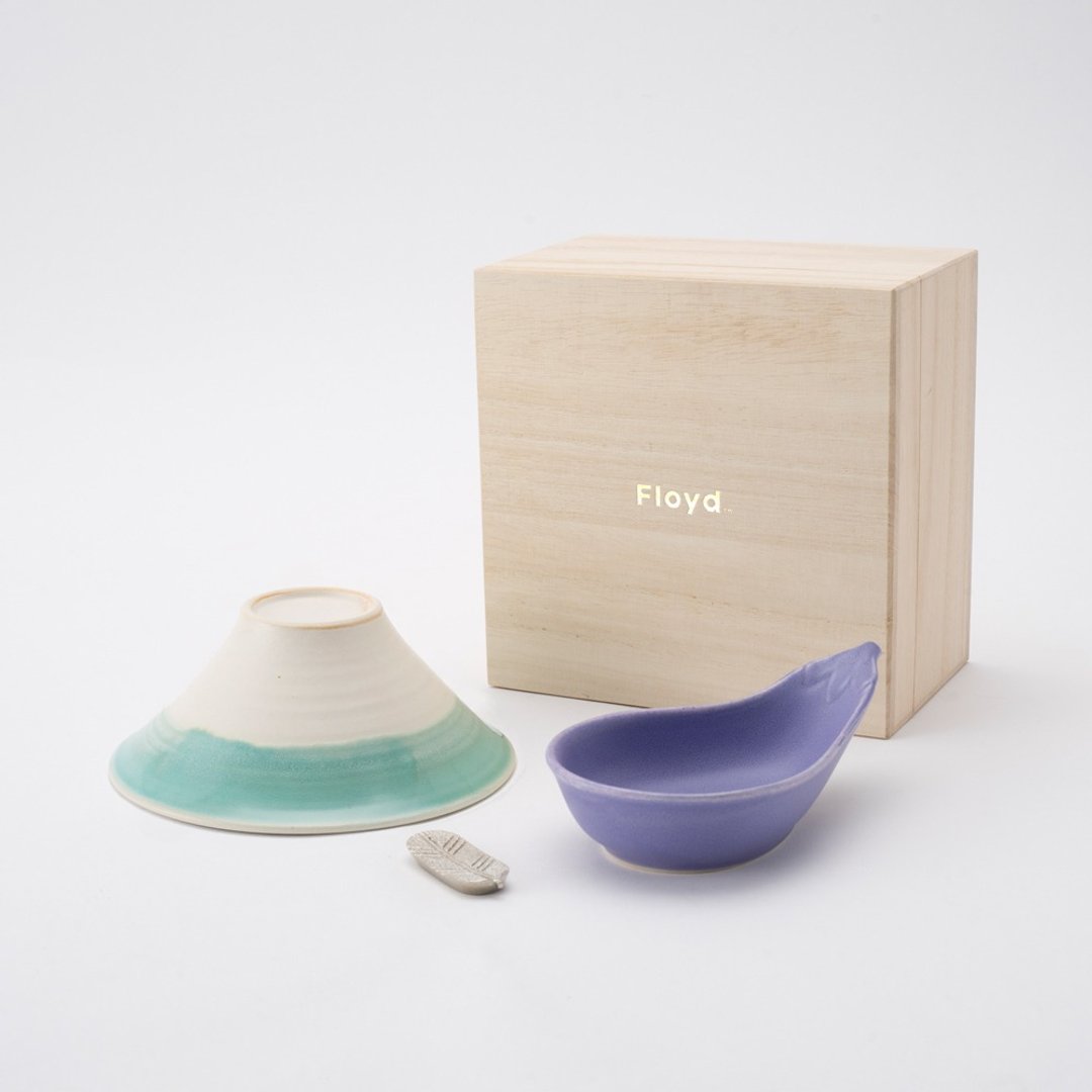 Mt. Fuji Tableware Gift Set - 其他 - 其他材质 