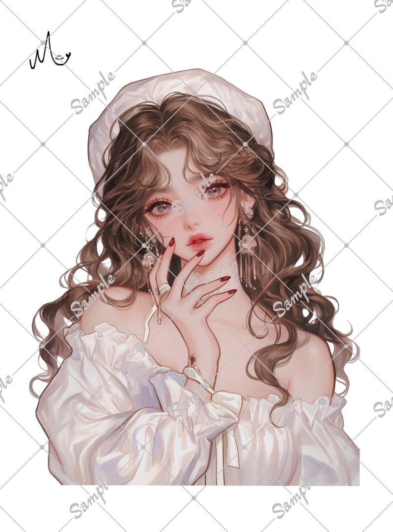 原创人物贴纸 - 贴纸 - 纸 