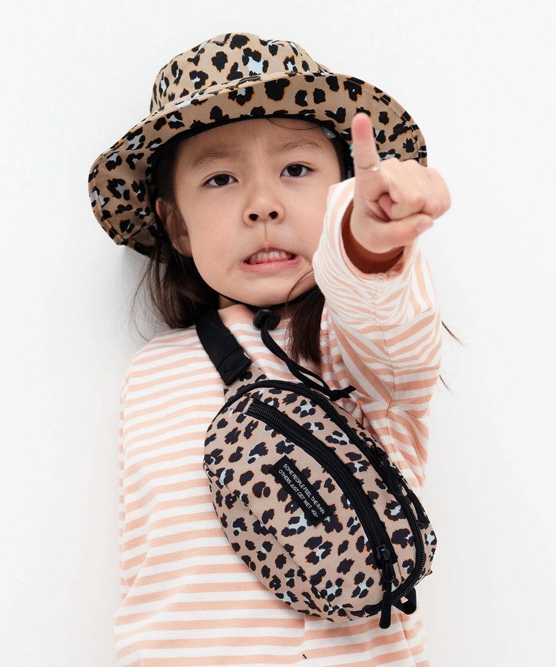 【新款预购】KIU 豹纹新色防泼水侧背迷你亲子侧背小包(6色) k376 - 侧背包/斜挎包 - 其他人造纤维 多色